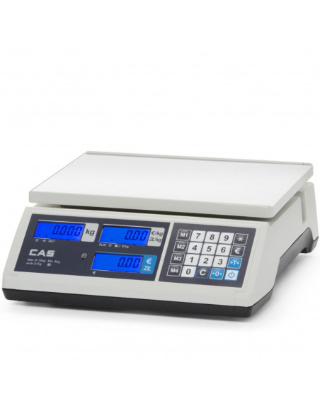 
Komercinės skaičiavimo svarstyklės su legalizavimu iki 15 kg 290x209 mm
