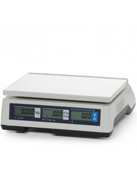 
Komercinės skaičiavimo svarstyklės su legalizavimu iki 15 kg 290x209 mm
