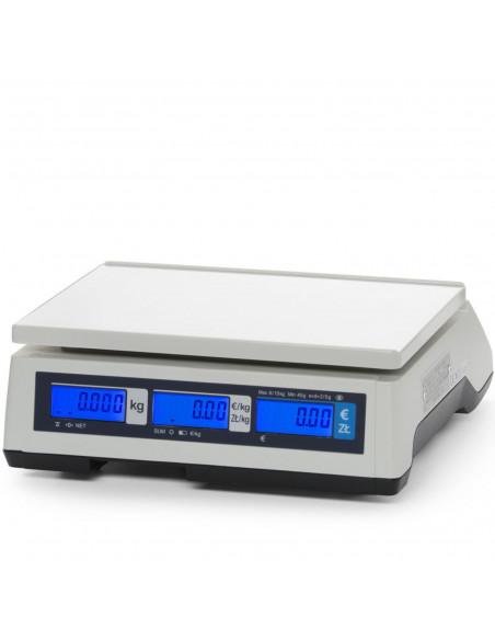 
Komercinės skaičiavimo svarstyklės su legalizavimu iki 15 kg 290x209 mm
