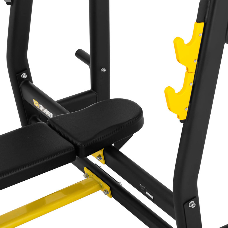 Spaudimas ant suoliuko su stovais štangai tiesiai 155-190 cm iki 135 kg