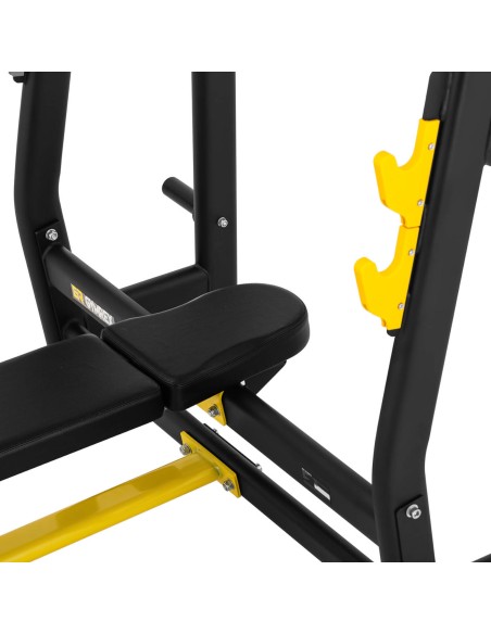 Spaudimas ant suoliuko su stovais štangai tiesiai 155-190 cm iki 135 kg