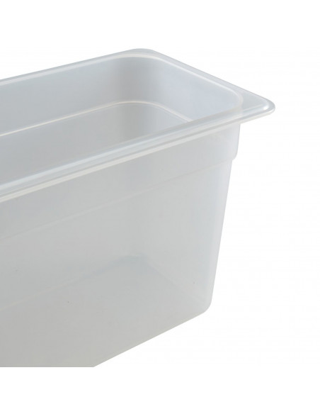 
Gastronorm indas iš polipropileno, skaidrus, GN 1/ 3, aukštis 200 mm, 6,9 l

