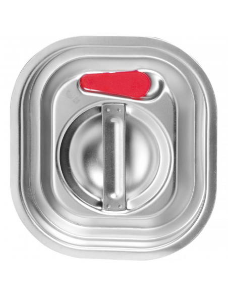 
Dangtis su sandarikliu GN 1/ 6 „Kitchen Line“ konteineriams 156x142 mm
