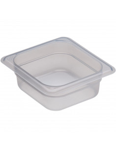 
Maisto indas GN 1/ 6 1 l 162x176x65 mm - skaidrus
