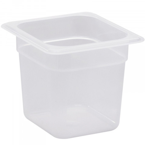 
Maisto indas GN 1/ 6 2,2 l 162x176x150 mm - skaidrus
