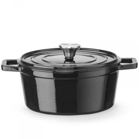 
Emaliuotas ketaus puodas, ovalus, 3,7 l, 317x240x105 mm
