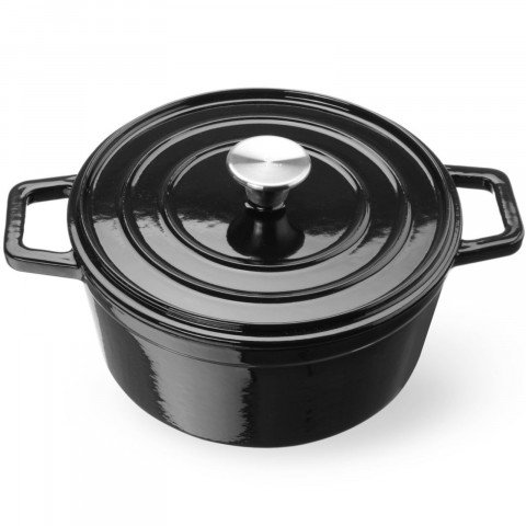 
Emaliuotas ketaus puodas, ovalus, 3,7 l, 317x240x105 mm
