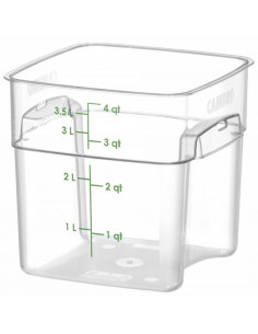 
„CamSquares Fresh Pro“ maisto indas 3,8 l, 191 x 191 x 183 mm

