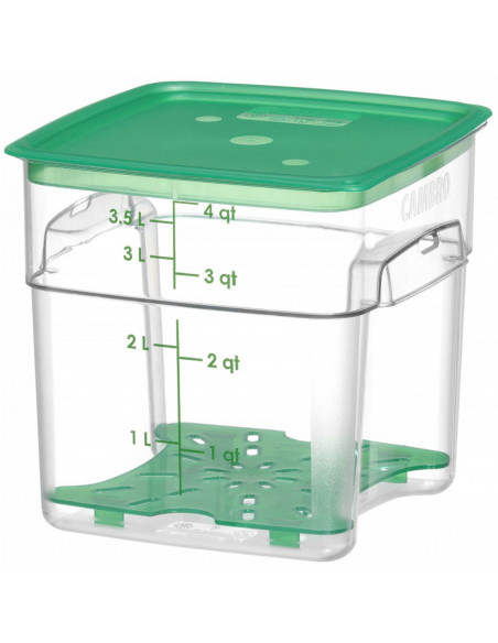 
„CamSquares Fresh Pro“ maisto indas 3,8 l, 191 x 191 x 183 mm
