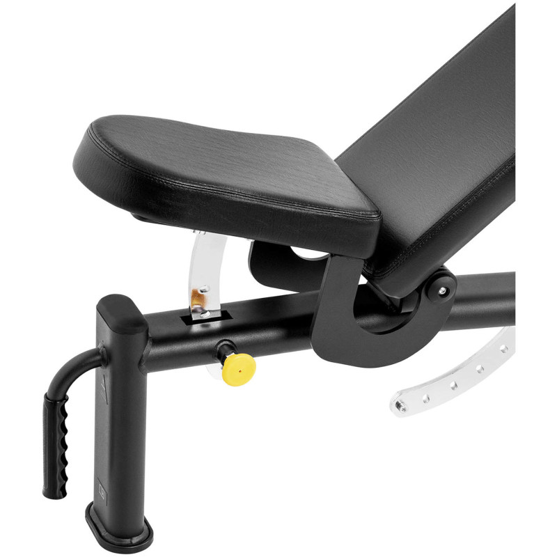 Treniruočių suoliukas pratimams, reguliuojamas, sulankstomas, 9 lygiai iki 135 kg