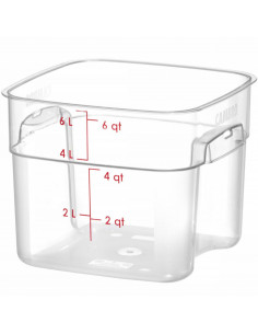 
„CamSquares Fresh Pro“ maisto indas 5,7 l, 229 x 229 x 180 mm
