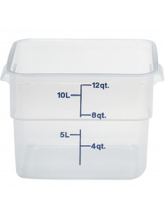 
„CamSquare“ maisto konteineris 11,4 l 256x310x210 mm - skaidrus
