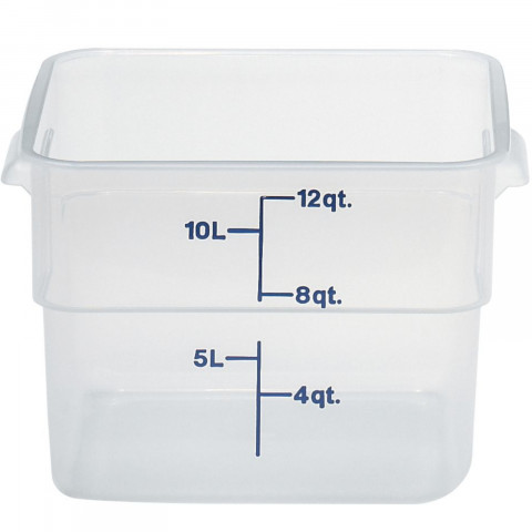 
„CamSquare“ maisto konteineris 11,4 l 256x310x210 mm - skaidrus
