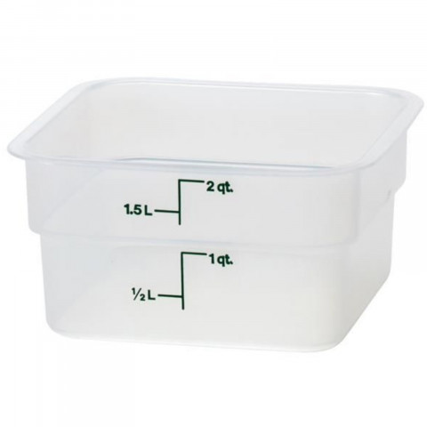 
„CamSquare“ maisto konteineris 17,2 l 256 x 310 x 320 mm - permatomas
