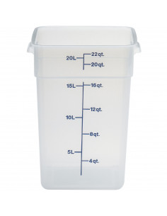 
CamSquare maisto konteineris 20,8 l 256x310x400 mm - skaidrus
