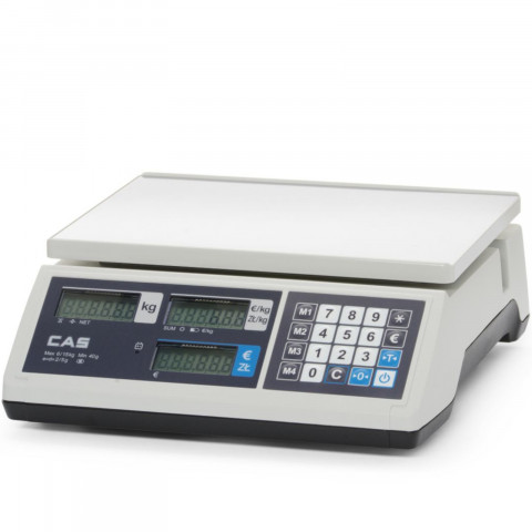 
Komercinės skaičiavimo svarstyklės su legalizavimu iki 15 kg 290x209 mm
