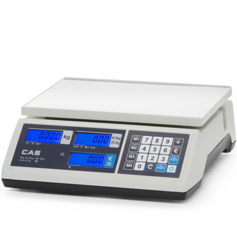 
Komercinės skaičiavimo svarstyklės su legalizavimu iki 15 kg 290x209 mm
