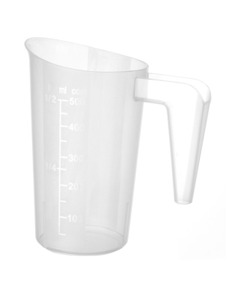 Virtuvinis matavimo ąsotis su matavimo puodeliu iš polipropileno, sukraunamas 0,5 l - Hendi 567814