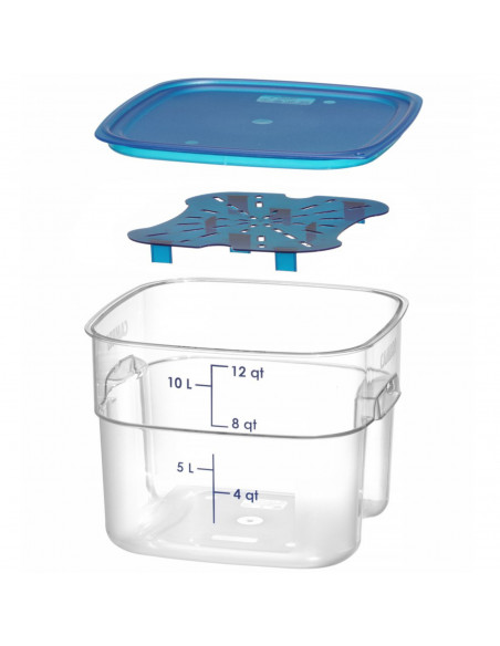 
„CamSquares Fresh Pro“ maisto indas 11,4 l, 289 x 289 x 216 mm
