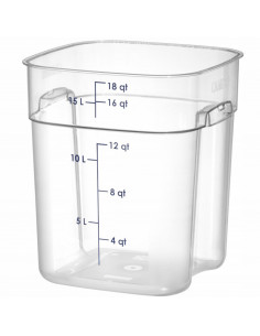 
„CamSquares Fresh Pro“ maisto indas 17,2 l 289 x 289 x 327 mm
