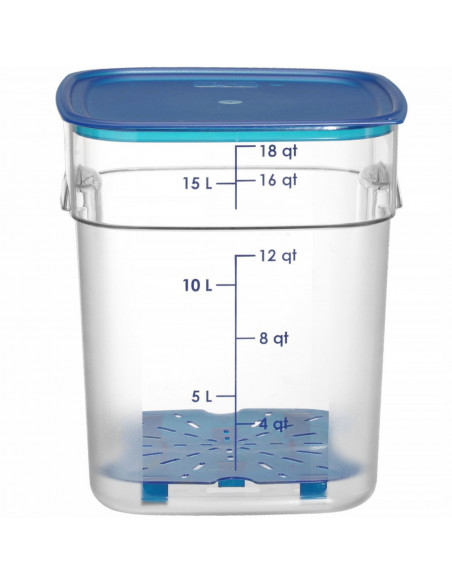 
„CamSquares Fresh Pro“ maisto indas 17,2 l 289 x 289 x 327 mm
