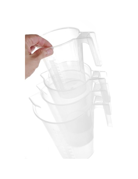 Virtuvinis matavimo ąsotis su matavimo puodeliu iš polipropileno, sukraunamas 0,5 l - Hendi 567814