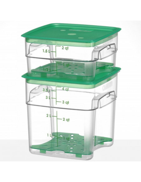 
„CamSquares Fresh Pro“ maisto indas 3,8 l, 191 x 191 x 183 mm
