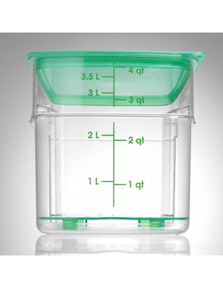 
„CamSquares Fresh Pro“ maisto indas 3,8 l, 191 x 191 x 183 mm
