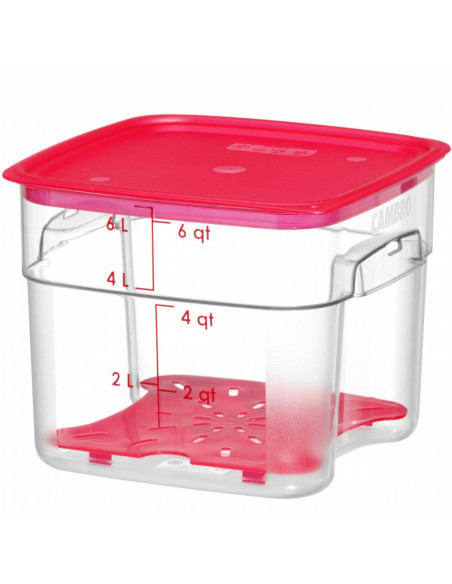 
„CamSquares Fresh Pro“ maisto indas 5,7 l, 229 x 229 x 180 mm
