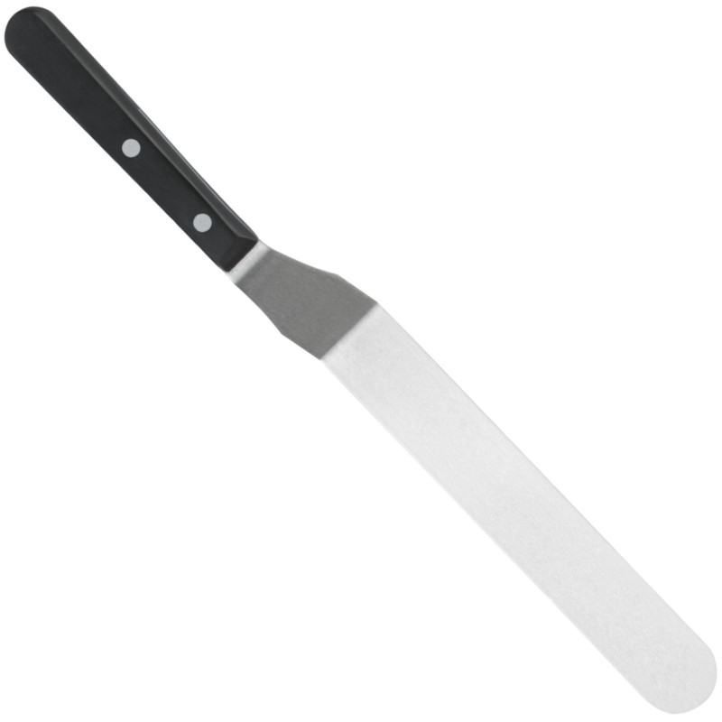Kampinė konditerinė mentelė kreminei tešlai tepti 200 mm - Hendi 840948