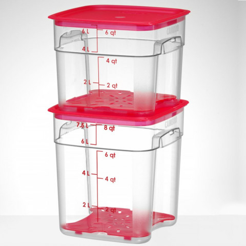 
„CamSquares Fresh Pro“ maisto indas 7,6 l, 229 x 229 x 243 mm
