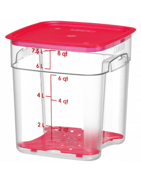 
„CamSquares Fresh Pro“ maisto indas 7,6 l, 229 x 229 x 243 mm
