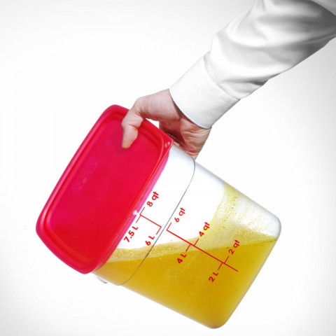 
„CamSquares Fresh Pro“ maisto indas 7,6 l, 229 x 229 x 243 mm
