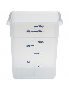 
„CamSquare“ maisto konteineris 17,2 l 256 x 310 x 320 mm - permatomas
