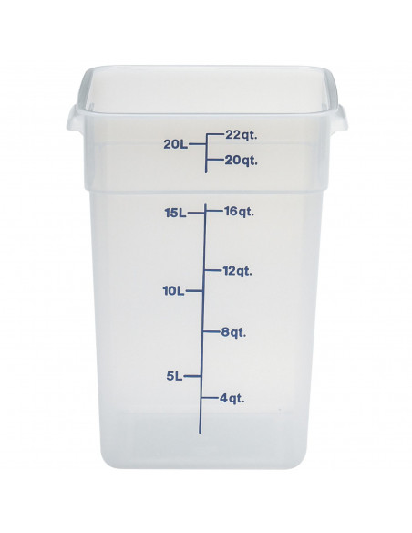 
CamSquare maisto konteineris 20,8 l 256x310x400 mm - skaidrus
