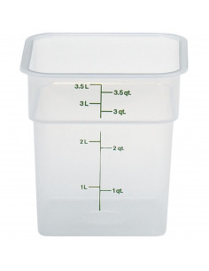 
CamSquare maisto indas 3,8 l 185x185x187 mm - permatomas
