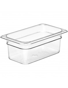 
Polikarbonato indas GN 1/ 4 Camwear 2,5 l 265x162x100 mm
