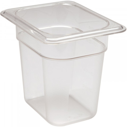 
Polikarbonato indas GN 1/ 8 Camwear 1,5 l 161x132x150 mm
