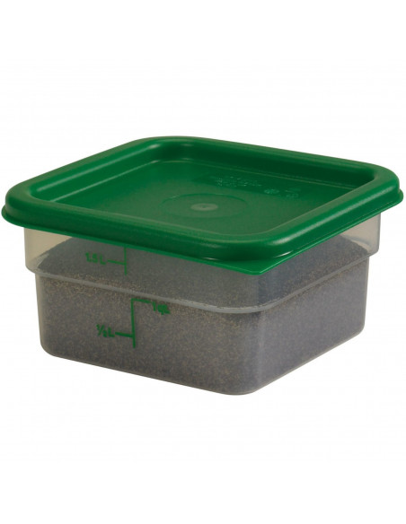 
Dangtis CamSquare konteineriui 1,9/ 3,8 l 190x190 mm - žalias
