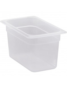 
Polipropileno maisto indas GN 1/ 4 3,7 l 265x162x150 mm
