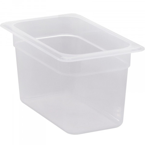 
Polipropileno maisto indas GN 1/ 4 3,7 l 265x162x150 mm
