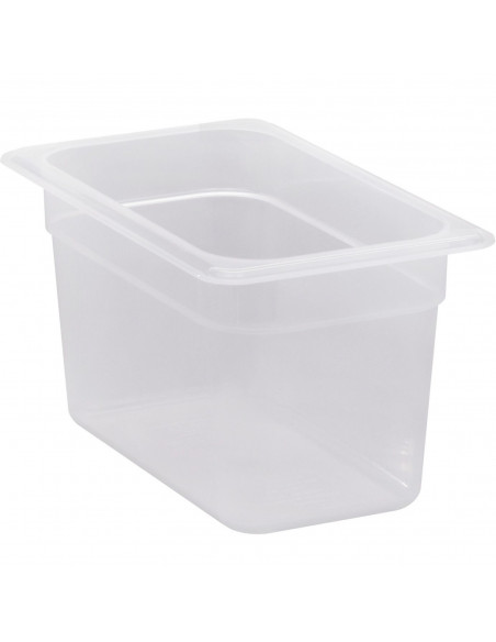 
Polipropileno maisto indas GN 1/ 4 3,7 l 265x162x150 mm
