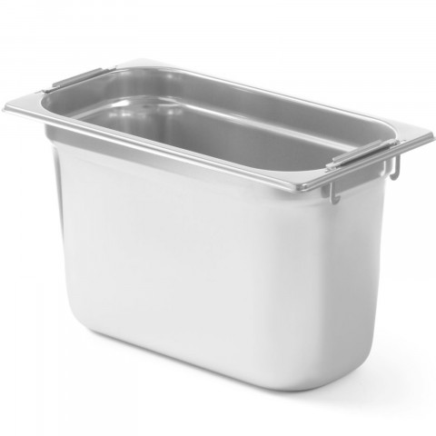 
GN 1/ 3 konteineris su ištraukiamomis rankenomis Profi Line STAL 3,9 l 325x176x100 mm
