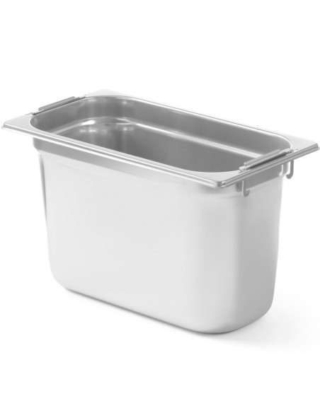 
GN 1/ 3 konteineris su ištraukiamomis rankenomis Profi Line STAL 3,9 l 325x176x100 mm
