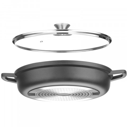 
Puodas su dangčiu su nelimpančia danga 4,3 l 425x332x70 mm
