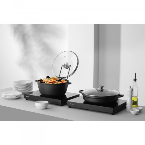 
Puodas su dangčiu su nelimpančia danga 7 l 367x290x122 mm
