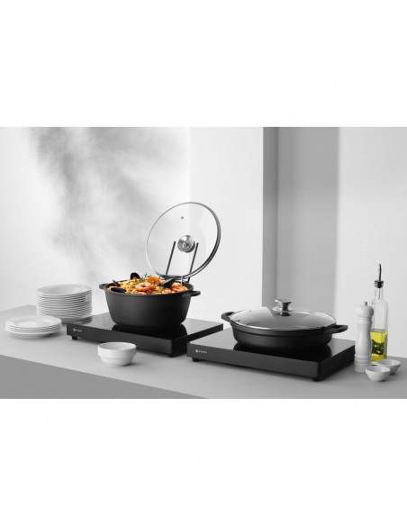 
Puodas su dangčiu su nelimpančia danga 7 l 367x290x122 mm
