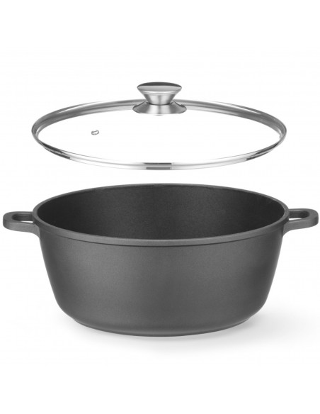 
Puodas su dangčiu su nelimpančia danga 7,5 l 387x310x130 mm
