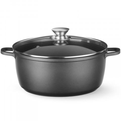 
Puodas su dangčiu su nelimpančia danga 9 l 405x332x138 mm
