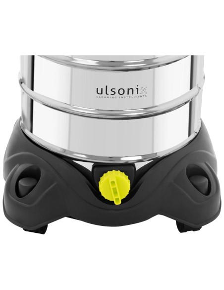 Pramoninis mobilus dirbtuvių nerūdijančio plieno dulkių siurblys su HEPA filtru 1,4 kW 30 l Pramoninis mobilus dirbtuvių nerūdijančio plieno dulkių siurblys su HEPA filtru 1,4 kW 30 l